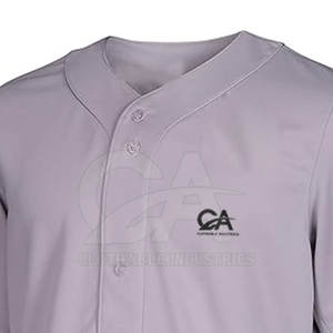 Jersey de botón de desgaste de equipo hecho profesional Ropa deportiva cómoda Jersey de botón de secado rápido 2025 - Product Image 4