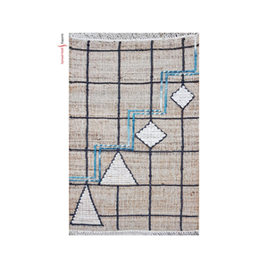 Vente chaude Simplifier Home Tapis brodés en plastique recyclé en fil PET lavable en machine pour le style pour la prière ou l'espace de la chambre - Product Image 5