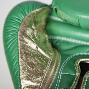 Gants de boxe en cuir de haute qualité avec fermeture auto-agrippante respirante, personnalisables pour l'entraînement et l'exercice, vente en gros - Product Image 4