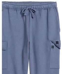 Pantalones Cargo Tácticos Ligeros Personalizados para Hombre, Lavado Oscuro, Estilo Casual, Deportivo, Urbano, con Decoración de Cordones Laterales Rectos - Product Image 5