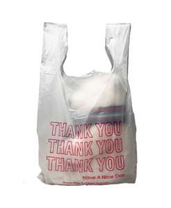 Sac de t-shirt avec logo personnalisé de confiance Emballage d'épicerie en plastique unique avec héliogravure - Product Image 4