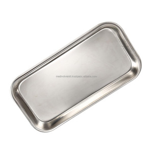 Medivolve Stainless Steel Surgical <b>Instruments</b> Tray Medical Sterilization Tray Autoclave Safe Hospital Grade CE ISO - Product Image 3