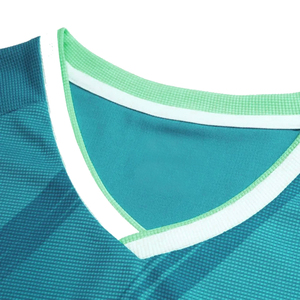 Camiseta de fútbol de Francia de alta calidad 100% poliéster ropa deportiva de entrenamiento de secado rápido uniformes verdes para adultos estilo superior - Product Image 2