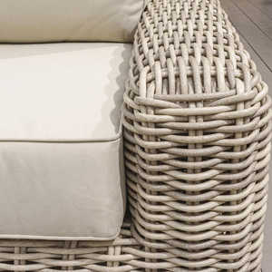 Conjunto de sofá tejido de ratán de estilo lujoso, muebles de pasillo de hotel, decoración de sofá de ratán para el hogar de ensueño - Product Image 3