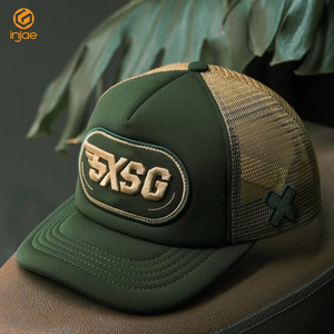 Offre Spéciale 2025 5 Panneau 3D Broderie Logo Chapeau Personnalisé Maille Conception Mousse Casquette De Camionneur Fermeture Snapback Conception Unisexe À La Mode Sport Cap - Product Image 3