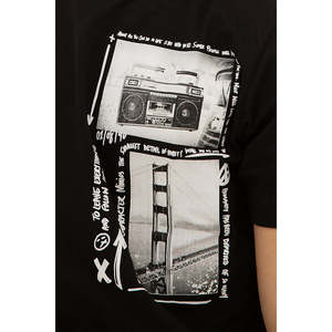 Camiseta de Hombre de Nuevo Diseño, 100% Algodón, Transpirable, Primavera/Otoño, Personalizada OEM/ODM - Product Image 3