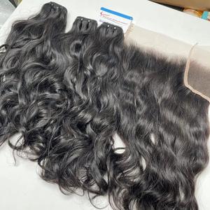 Paquet de cheveux du Vietnam non transformés Double trame dessinée en vrac Nouveaux vendeurs d'extensions humaines crues concurrentiels - Product Image 6