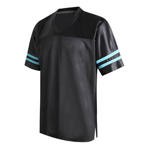 New Arrival Comfortable American Football Jersey <b>Light</b> Weight Short Sleeve XL Size Customizable Team <b>Name</b> Embroidered Technics - Product Image 1