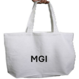 Bolsa de Mano Ecológica Reciclable 100% Algodón, Bolsa de Compras Reutilizable Resistente, Bolsa de Playa con Asas Superiores y Logotipo Personalizado - Product Image 6