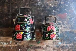 Hot Selling 4-Layer Stainless Steel Stackable <b>Tiffin</b> Bento Lunch <b>Box</b> Stainres Steel Food Storage Container for School - Product Image 4