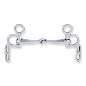 Double Joint Baucher Snaffle Bit <b>Stainless</b> <b>Steel</b> Loose <b>Ring</b> Snaffle Bits/Equestrian Equine Bits Horse Snaffle for Horse Riding - Product Image 2