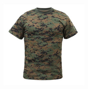 T-shirts en coton pour hommes, imprimé camouflage Real Tree, pour la chasse, la jungle et le camping, t-shirts en tricot de forêt, vêtements pour hommes, t-shirts de chasse - Product Image 1