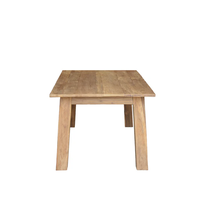 Mesa de Comedor de Madera de Teca Sólida para Banquetes, Restaurantes, Hoteles, Villas, Resorts, Cafés, Mobiliario Comercial para Hostelería, Venta al Por Mayor