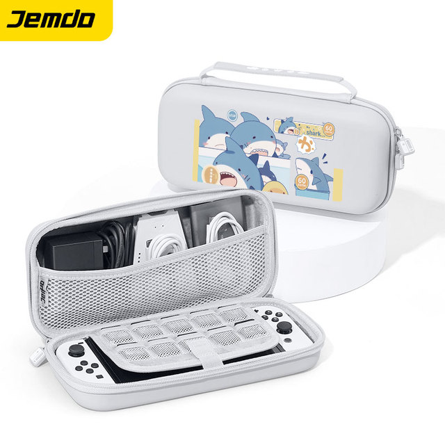 Jemdo EVA Storage Bag Switch 2 NS2 Protective Case Soft Shell Large Capacity Convenient Access Shockproof Waterproof Dustproof