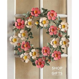 Guirnalda Decorativa de Metal Estilo Nórdico, Elegante Escultura de Pared con Hojas Doradas, Arte Metálico para Decoración Moderna del Hogar y Hoteles - Product Image 6