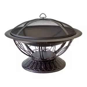 Foso de Fuego Negro de último diseño con pantalla de chispa, accesorio de jardín de alta venta para el hogar, Hotel, uso de decoración de chimenea al aire libre - Product Image 6