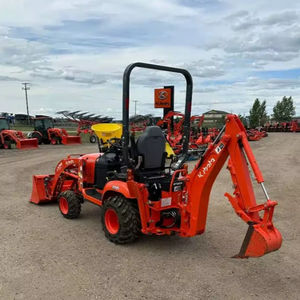 รถแทรกเตอร์ขนาดเล็กคูโบต้า BX23S เครื่องยนต์ดีเซล ขับเคลื่อน 4 ล้อ พร้อมที่ตักด้านหน้าและหลัง สำหรับงานฟาร์มและก่อสร้าง - Product Image 1