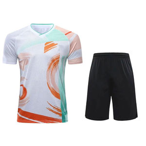 Maillots de football personnalisés en polyester respirant pour hommes, ensembles d'uniformes de football, vêtements de football, ensembles de maillots de football, nouveaux - Product Image 1