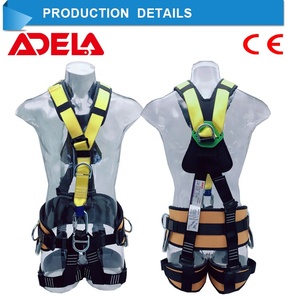 ชุดสายรัดนิรภัยแบบเต็มตัว ADELA ไต้หวัน ได้รับการรับรองมาตรฐาน CE อุปกรณ์ป้องกันการตกจากที่สูงสำหรับงานอุตสาหกรรม อุปกรณ์ป้องกันส่วนบุคคล คุณภาพสูง - Product Image 6