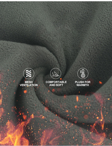 Pasamontañas de esquí, pasamontañas de forro polar, un agujero, a prueba de viento - Product Image 5