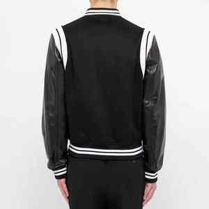 Chaqueta de Cuero Varsity de Invierno 2025 con Diseño Moderno para Hombre, con Cierre de Cremallera, Relleno de Algodón Transpirable y Piel de Vaca - Product Image 5