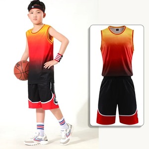 Children Summer Sleeveless Basketball T-shirts Shorts for <b>Boy</b> Clothing Quick dry Sport <b>Tank</b> <b>Tops</b> Kids Basketball Jersey - Product Image 4