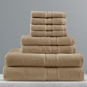 <b>Luxury</b> 100% Cotton Bath <b>Towel</b> Sets Solid Color Durable Plain Design Quick-Dry Customizable for Hotels Beach Use Factory Direct - Product Image 5