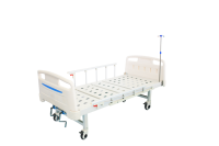 Lit médical d'hôpital à 2 manivelles, homologué CE et ISO, de qualité supérieure, prix usine, pour cliniques et hôpitaux