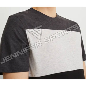 T-shirt personnalisé pour homme 100% coton, coupe classique, multicolores, streetwear, impression numérique, léger, respirant, séchage rapide, vente en gros - Product Image 5