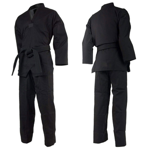 Kimono de karaté et de jiu-jitsu personnalisé de haute qualité, durable, respirant, séchage rapide, léger, tissu 320g, costume d'arts martiaux en coton - Product Image 4