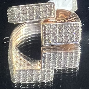 แหวนเพชรแท้หรูหราสำหรับผู้ชายเครื่องประดับทอง14K 18K ทำด้วยมือชั้นดีสำหรับเจ้าบ่าวครบรอบหรือของขวัญสุดหรู - Product Image 4