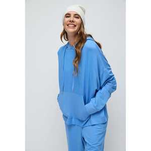 Sweat-shirt Mega Merchant Daily en viscose/polyester, col rond, manches régulières - Product Image 2