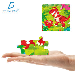 Puzzle di Dinosauri di Alta Qualità 6-in-1 da 120 Pezzi per Bambini, Design Personalizzato per Età 2-4 Anni, Logo Personalizzabile in Cartone per l'Apprendimento - Product Image 1