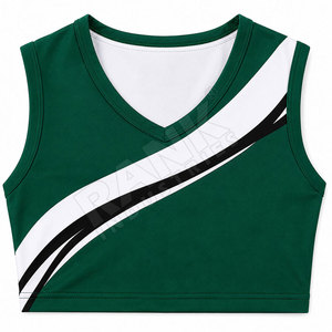 Uniforme de cheerleading de qualité supérieure, couleur personnalisée, vêtements de sport, uniforme de cheerleading très vendu, fabriqué au Pakistan - Product Image 5