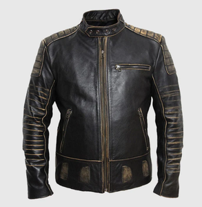 Modèle 2026 tendance, veste en cuir pour homme et femme, nouvelle mode, veste en cuir pour homme, veste en cuir coupe-vent 2025 - Product Image 1