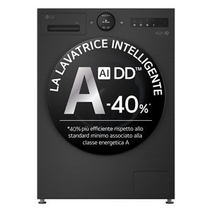 SERIE X7 F4X7013TBB Lavadora de Carga Frontal Negra de 13 Kg Next AI DD con 1400 giri/min Clase A 60x61,5x85cm - Product Image 1