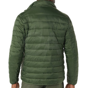 Chaqueta acolchada de invierno a prueba de viento para hombre, chaqueta barata con logotipo personalizado, chaqueta acolchada de nuevo diseño - Product Image 3