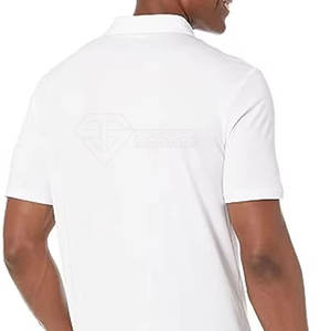 Polo respirant à impression DTG très vendu, streetwear confortable, polo à impression DTG fabriqué en usine, chemise à impression DTG - Product Image 2