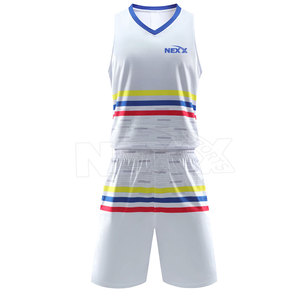 ยอดขายสูงสุดสั่งทําชุดบาสเก็ตบอลราคาถูกกีฬาสวมชุดบาสเก็ตบอลสําหรับทีม - Product Image 1