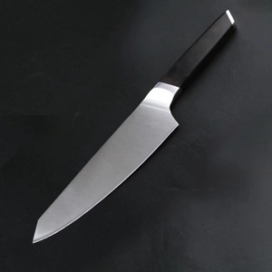 Couteau de cuisine en acier inoxydable à haute teneur en carbone personnalisé en gros manche en bois OEM ODM coutellerie usine Hot Seller Sharp couteau de chef - Product Image 3