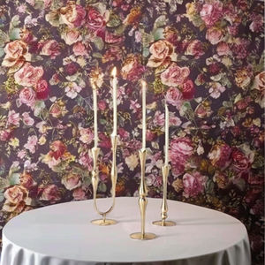 Candelabros decorativos para centro de mesa, mantel, boda, regalo de inauguración de la casa, tarro de vela único - Product Image 2