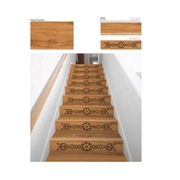 Escaliers en marbre brun, carreaux de sol en porcelaine, design d'escaliers aspect bois poli, prix d'usine, pierre naturelle