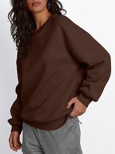Sudadera de Alta Calidad con Logotipo Personalizado de Diseñador OEM, Sudadera Gruesa de Felpa de Algodón Premium para Entrenamiento, Sudadera Deportiva con Cuello Redondo para Mujer - Product Image 3