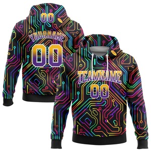 Directamente al por mayor industria de serigrafía sudaderas con capucha y sudaderas diseño de moda 80% 20 algodón polar sudaderas con capucha y sudaderas nuevo - Product Image 1