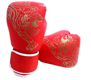 Guantes de Boxeo de Piel Sintética PU Hechos a Medida, Ligeros, Transpirables, de Alta Calidad, Guantes de MMA, Cómodos, Marca Personalizada - Product Image 5