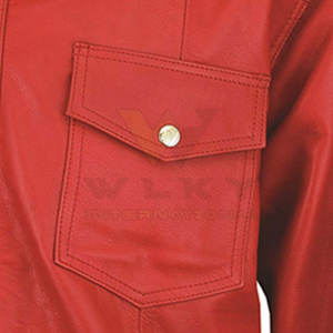 Chemise en cuir légère et confortable Chemise en cuir grande taille de couleur différente pour hommes de la meilleure qualité - Product Image 5