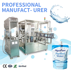 Máquinas Automáticas Profesionales y Confiables para Llenado y Tapado de Bolsas de Agua para Envasado de Bebidas y Agua Potable Líquida - Product Image 1
