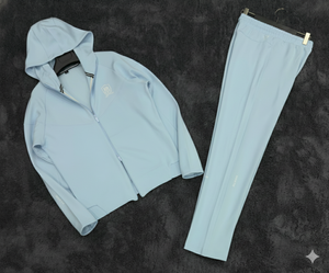 Conjunto de Ropa Casual de Dos Piezas con Estampado Personalizado, Top con Capucha, Parte Inferior con Cintura Elástica, Comodidad Diaria, Transpirable, Secado Rápido, Ligero - Product Image 6