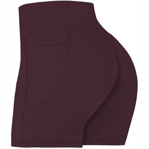 Nuevo 2025 pantalones cortos deportivos de alta elasticidad, sin costuras, cintura alta, cintura baja, gimnasio corto Fitness - Product Image 2
