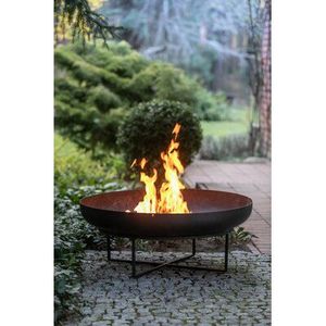 Brasero d'extérieur artisanal en fer, moderne, écologique, artistique, unique, fonctionnel, durable, élégant, chaleureux, pour patio et jardin - Product Image 5
